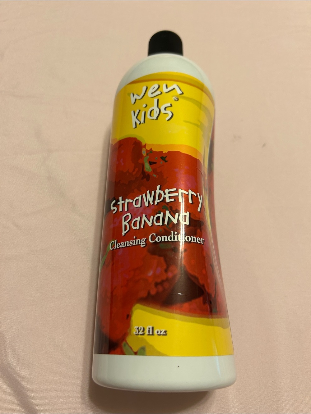WEN Kids Strawberry Banana Cleansing Conditioner - Yellow, Red